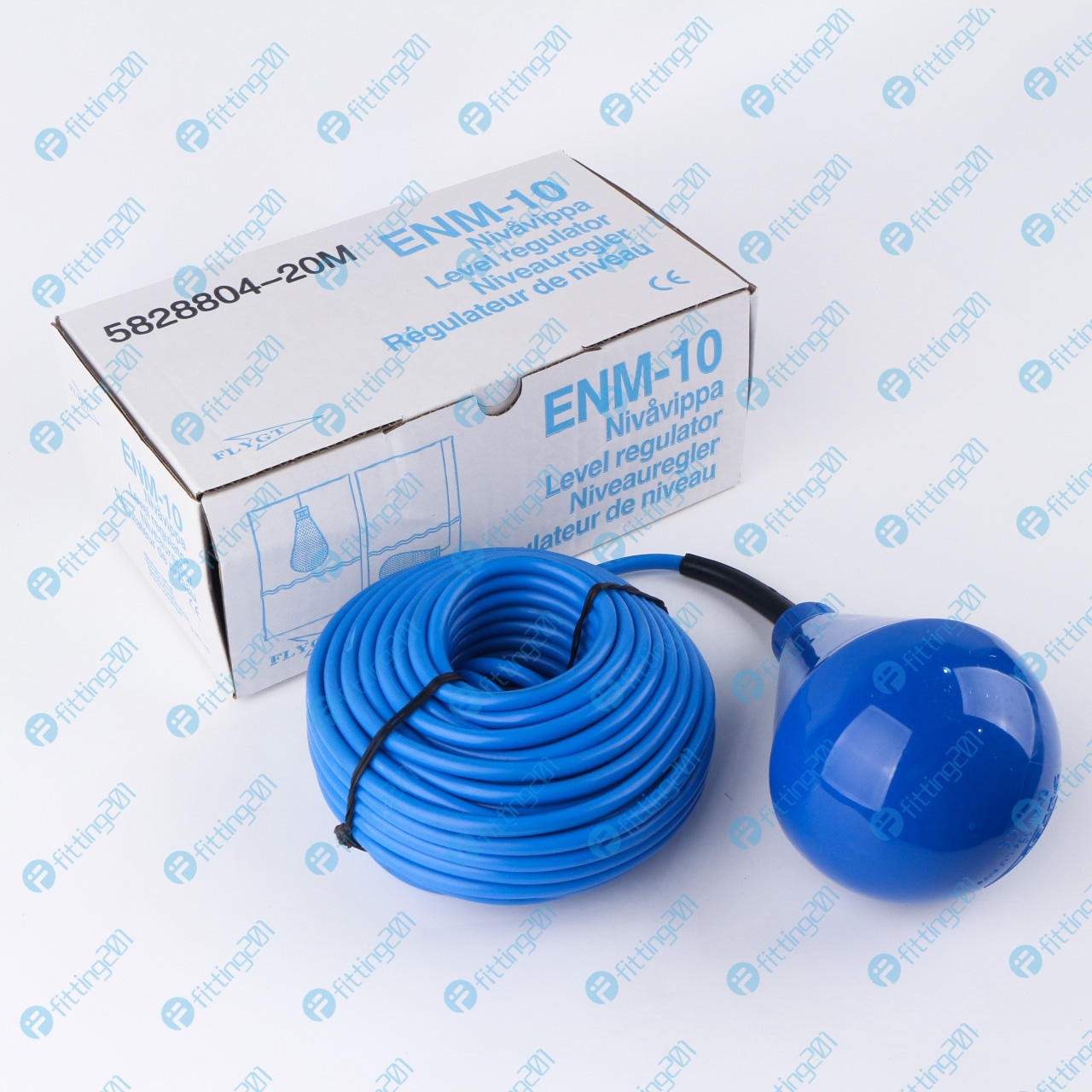 1PCS  FLYGT ENM-10 20M 5828804-20M Blue bulb type level switch Fast delivery