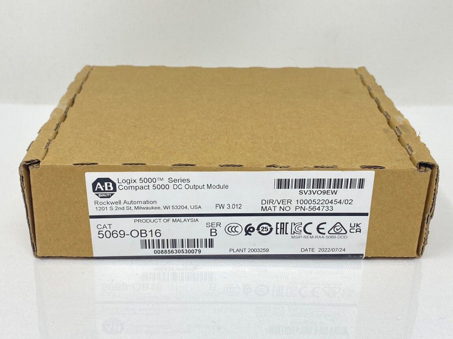 2023 Sealed For Allen-Bradley 5069-OB16 Ser B Compact 5000 DC Output Module