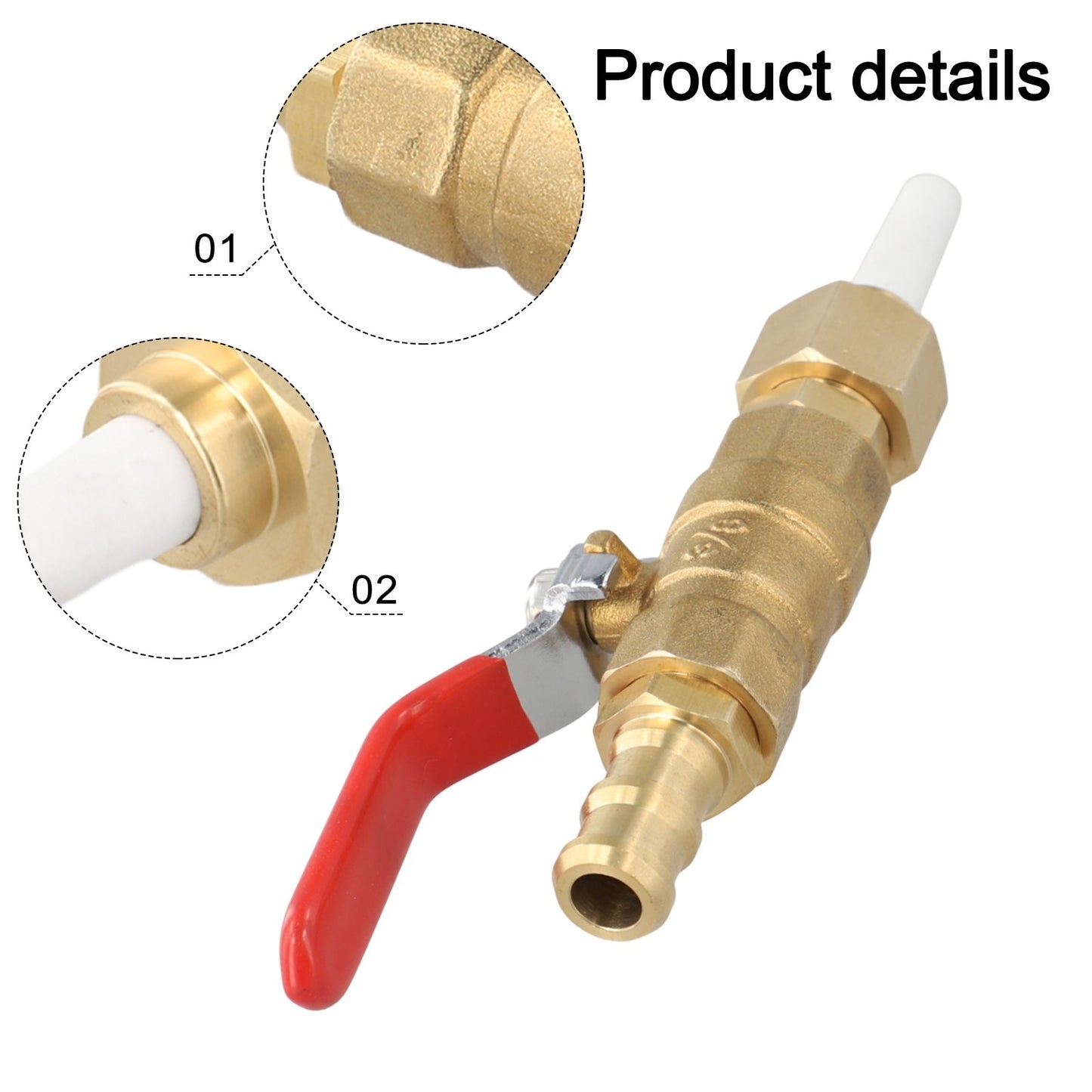 Manual Sandblasting Tool Assembly with Brass Valve for DIY Enthusiasts