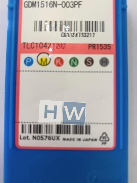 BOx/10PCS KYOCERA Stainless Steel Cutting CNC Blade GDM1516N-003PF PR1535