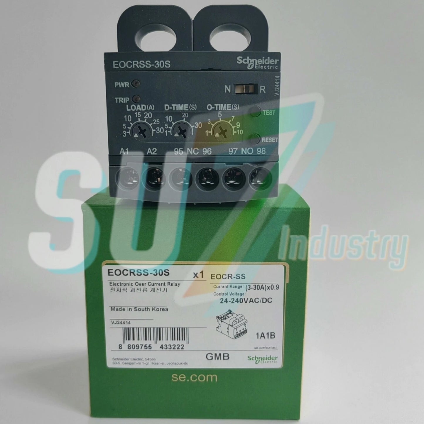 schneider EOCRSS-30S Electronic overcurrent relay# 1pcs    In Box