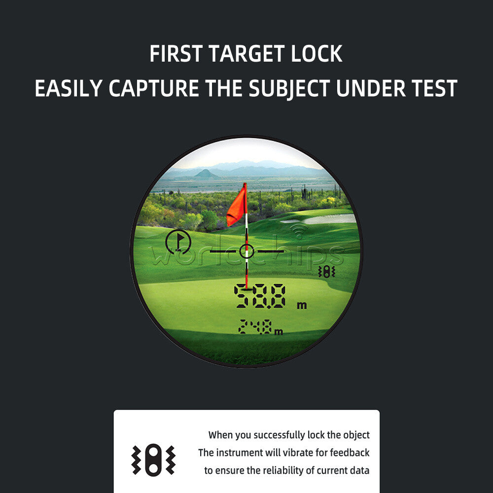 Golf Laser Rangefinder 500m-1000m Laser Range Finder Monocular Telescope