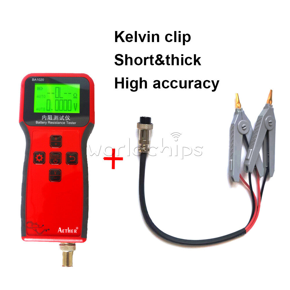 DC 0-100V Battery Internal Resistance Tester 18650 Battery Core Resistance Meter