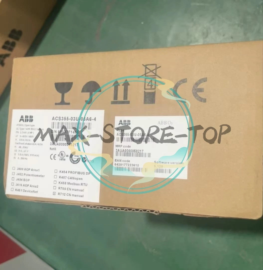 1 PC ACS355-03U-05A6-4  ABB Frequency Converter Fast delivery