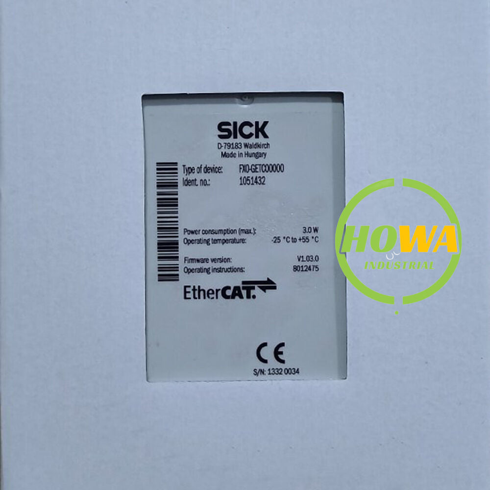1/Piece FX0-GETC00000 1051432 SICK Gateway Security Controller