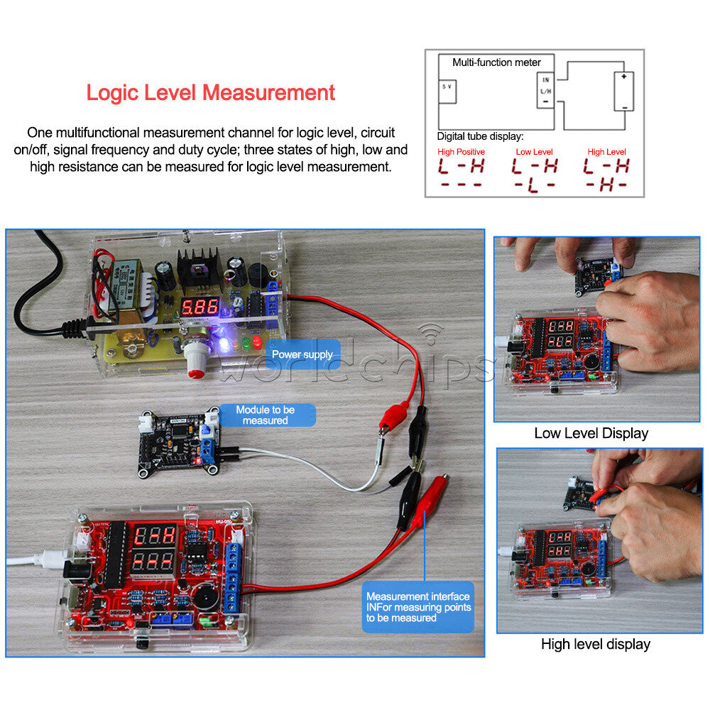 Current Temperature Detection PWM Signal Generator Electronic DIY kits 5V