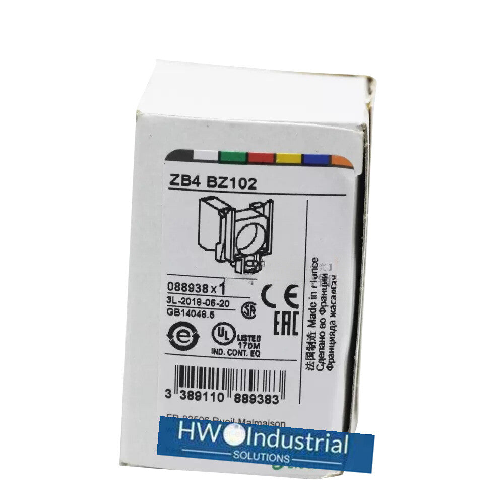 2/Piece  XB4 Series Button Base with Contact Module ZB4BZ102 ZB4-BZ102 1NC
