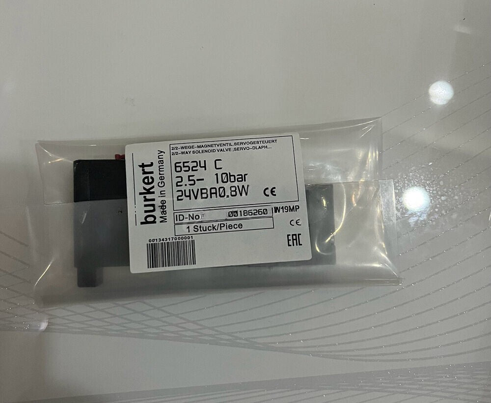 QTY:1  Unpacked 6524 C 2.5-10bar pneumatic module solenoid valve 00186260 24V