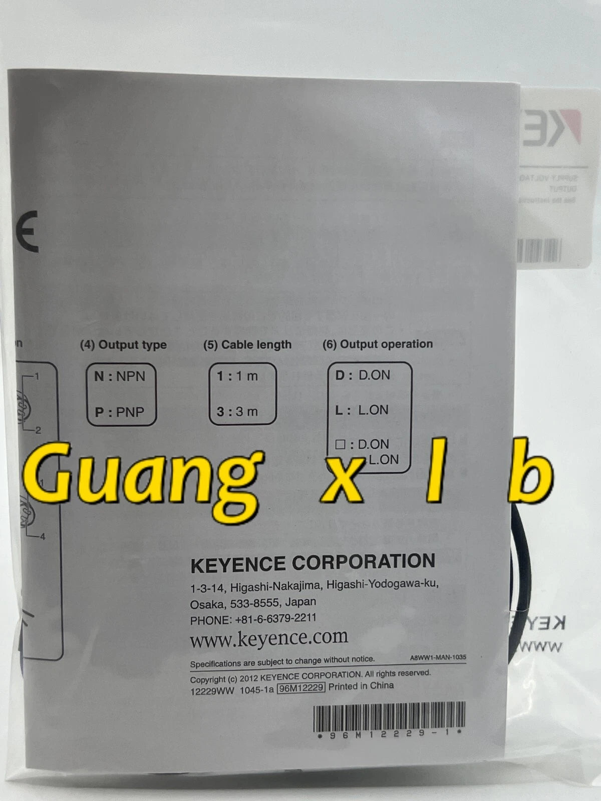 Keyence PR-FB30N3 Photoelectric sensor   air transport #G #P