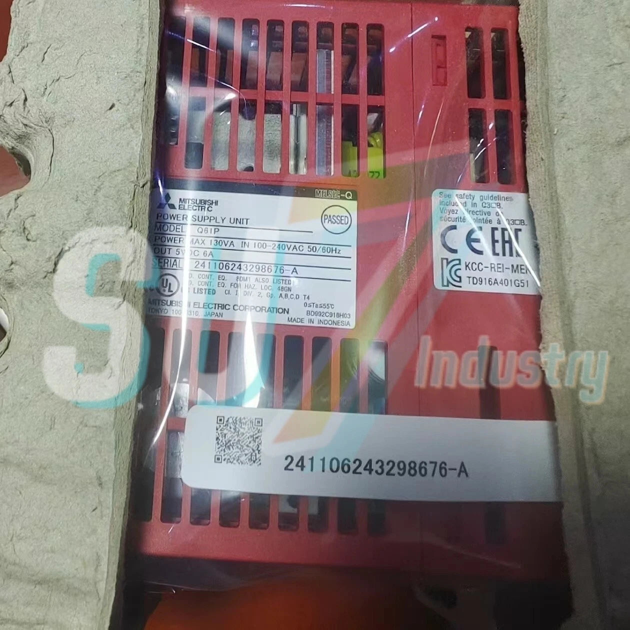 Mitsubishi Q61P PLC Module# 1pcs    In Box