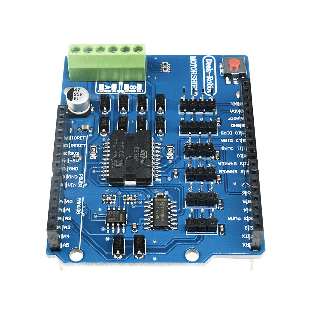 2PCS L298P Shield R3 Motor Driver Module H-Bridge dual way For Arduino UNO 2560