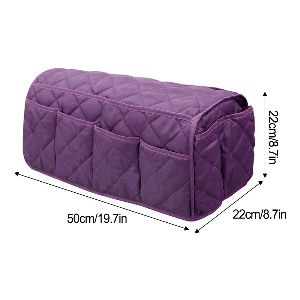 Portable Waterproof Armchair Caddy Sofa Armrest Organizer Non Slip Design