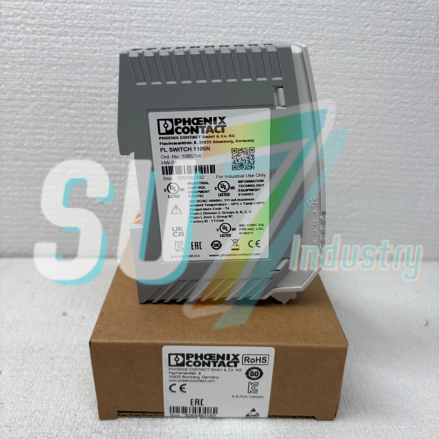 #1pcs  Phoenix 1085254 FL SWITCH 1105N Industrial Switch