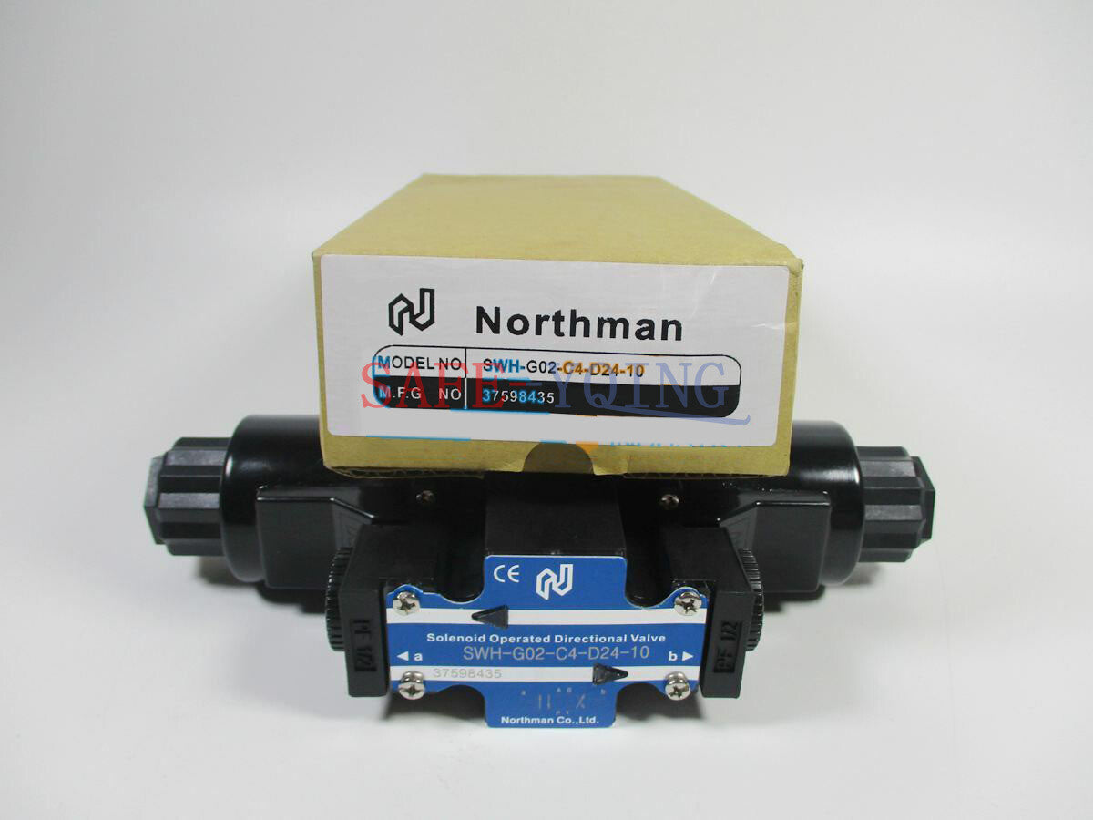 1PCS Northman SWH-G02-C4-D24-10 Hydraulic Solenoid Valve  Fast delivery