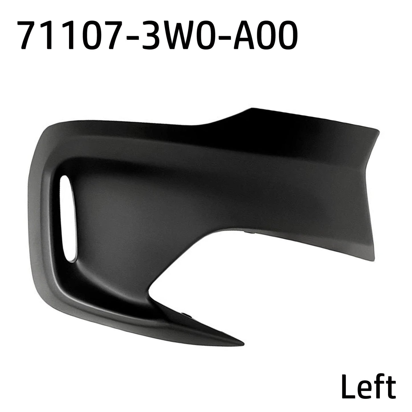 Driver Side Insert Front Bumper Insert Automotive Accessory Direct Replacement