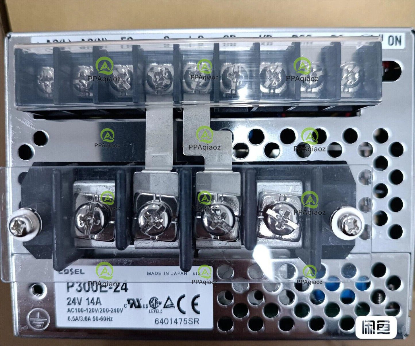 COSEL   P300E-24  24V 14A AC100-120V/200-240V POWER SUPPLY MOD . .