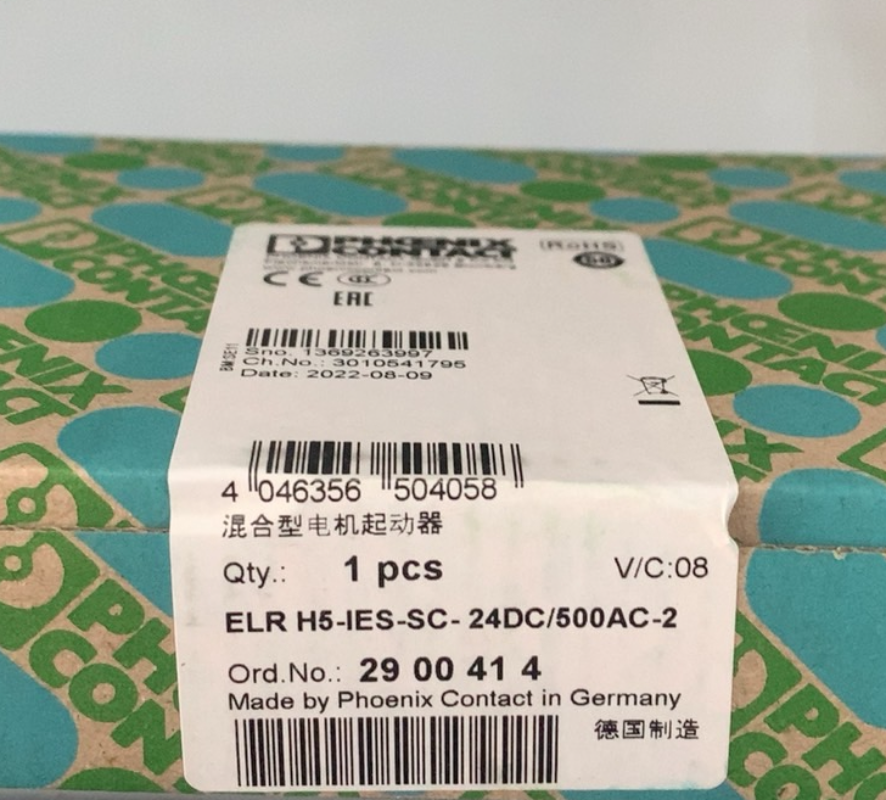 1pcs PHOENIX CONTACT 2900414 Module ELR H5-IES-SC-24DC/500AC-2