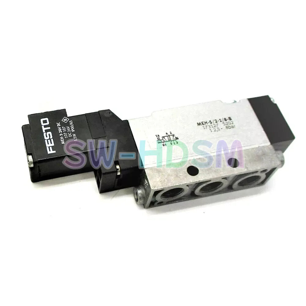 1PCS  For FESTO MEH-5/2-1/8-B 173127 Solenoid Valve freight free