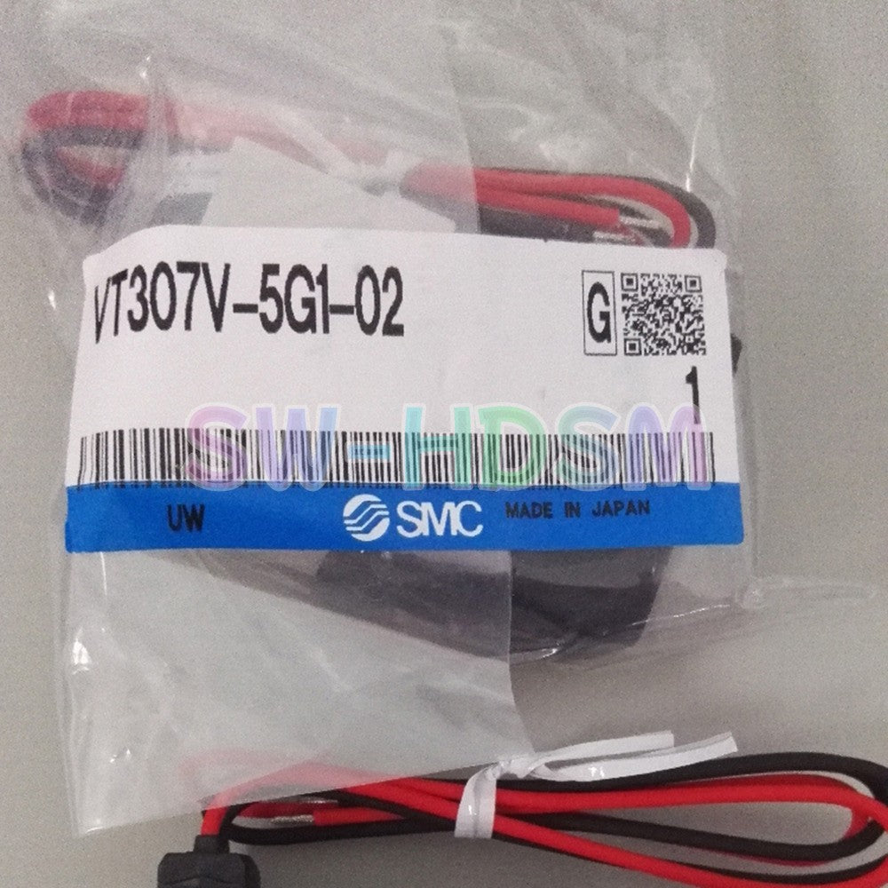 1PCS  for SMC Solenoid Valve VT307V-5G1-02 Freight Free