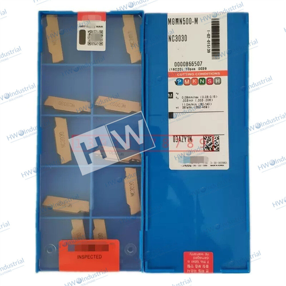 10piece/Box MGMN500-M NC3030 CNC Slotting Cutting Groove Cutter Blade KORLOY