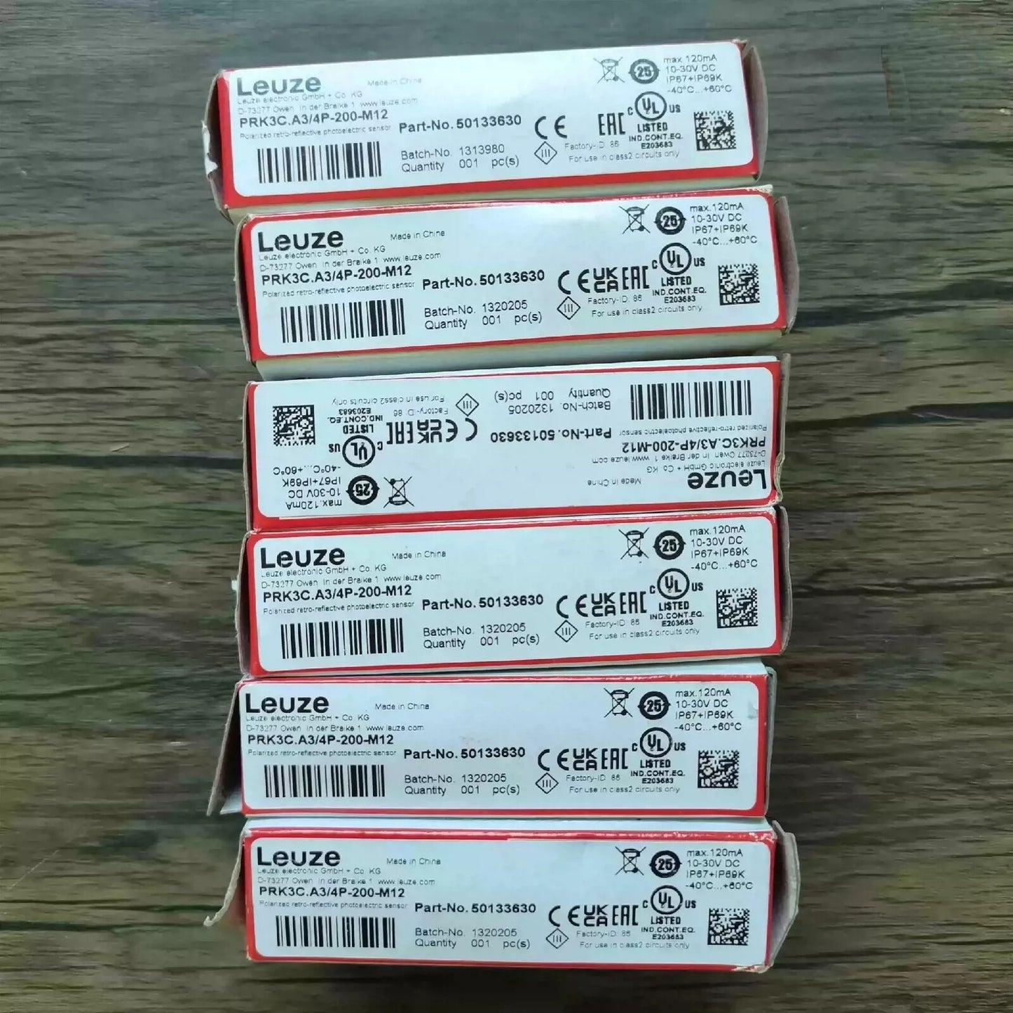 1pcs  Leuze PRK3C.A3/4P-200-M12 Sensor Free shipping