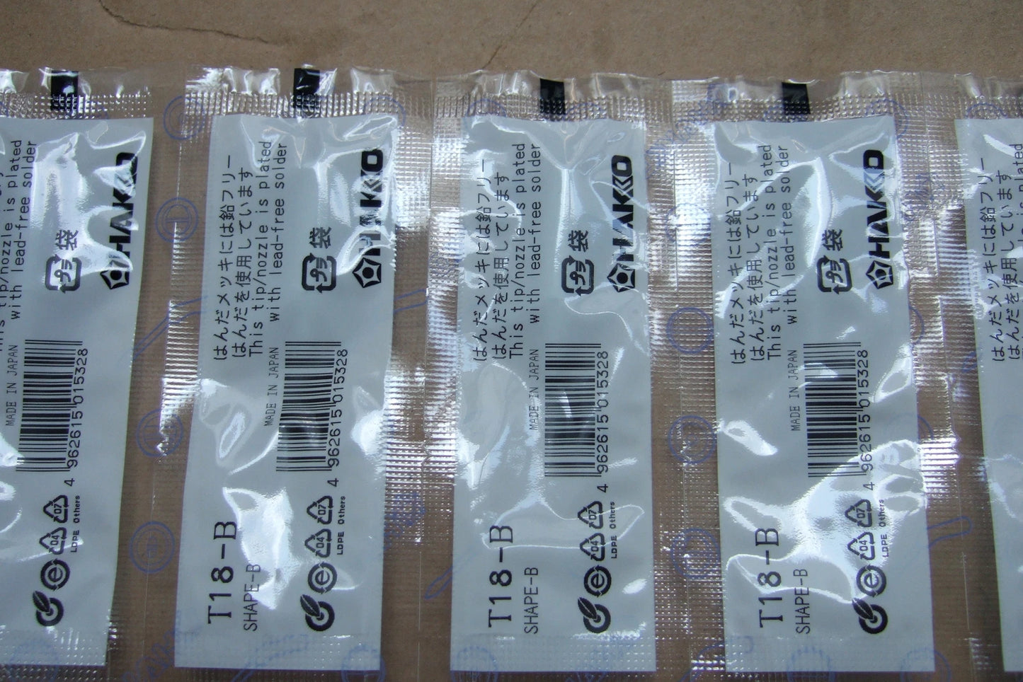 5pcs T18-B Soldering Tip for Hakko FX888 FX888D