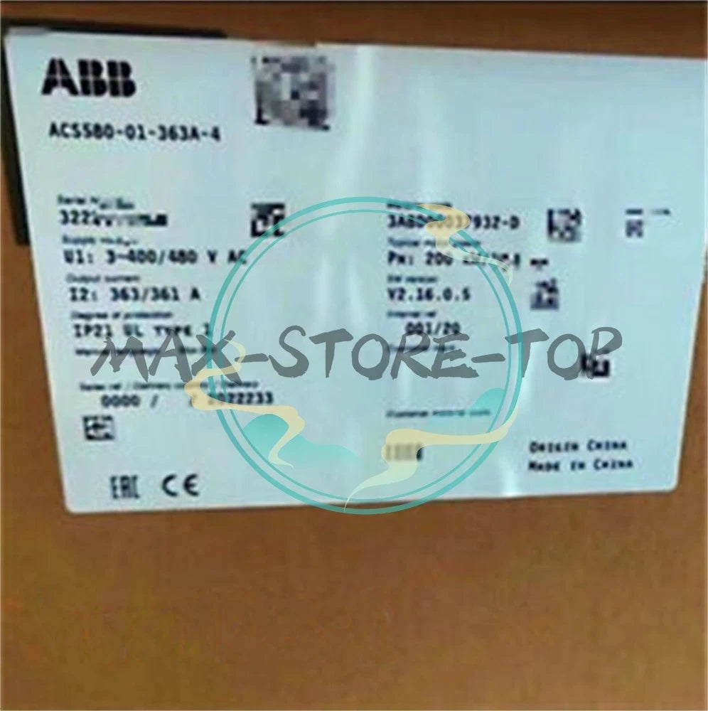 1PC  ABB ACS580-01-363A-4 200KW Inverter  UPS or