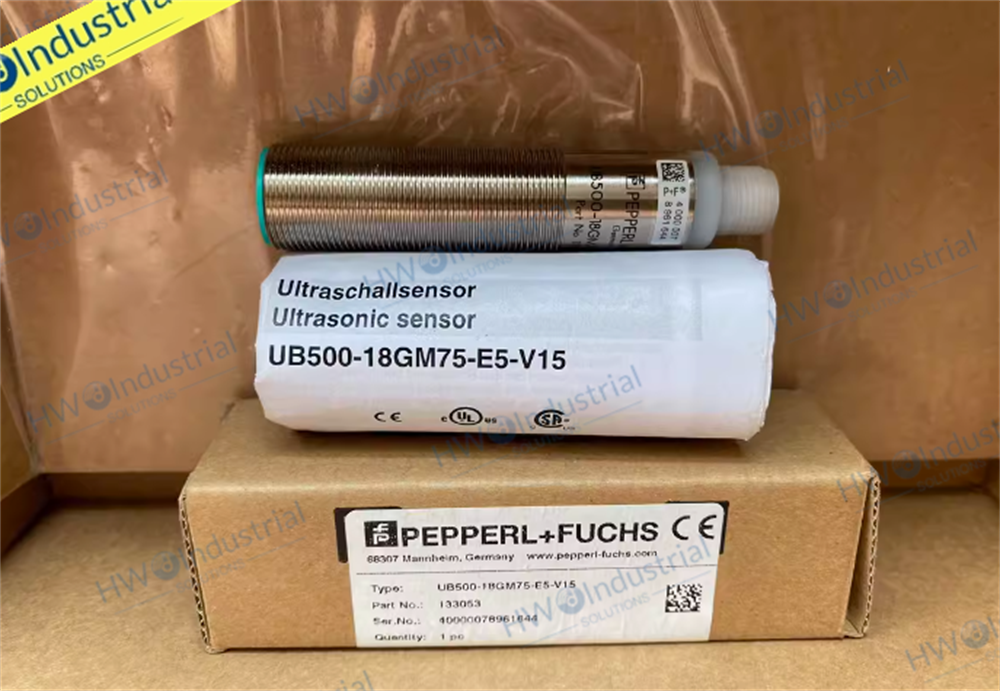 1/Piece UB500-18GM75-E5-V15 Ultrasonic Sensor 133053 P + F