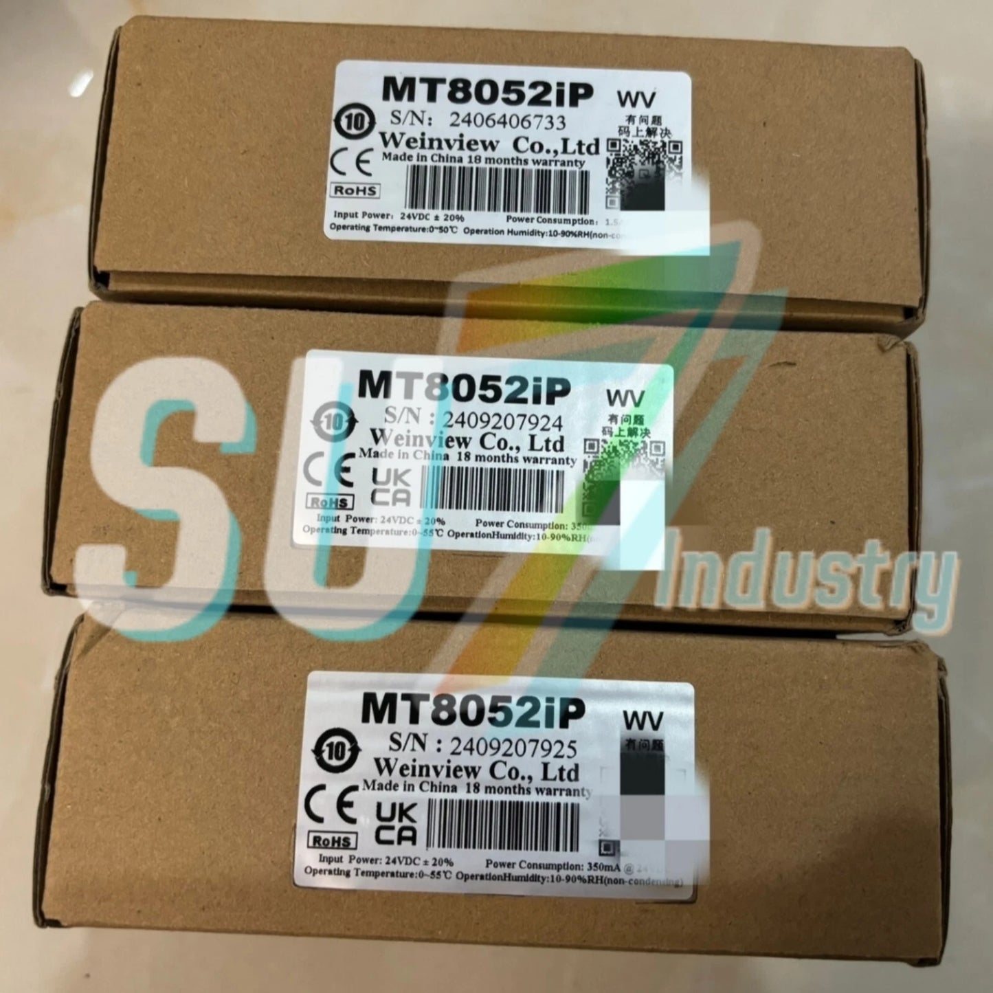 Weinview MT8052iP HMI Touch Screen# 1pcs    In Box
