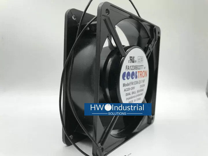 COOLTRON FA1238B22T7-97 220-250V 25/22W 12CM Aluminum Frame AC Cooling Fan