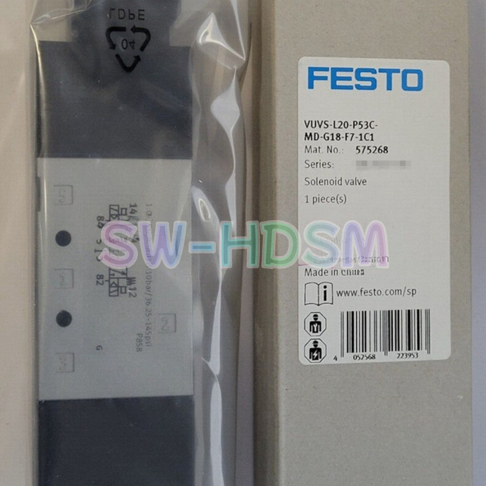 1PCS  For FESTO VUVS-L20-P53C-MD-G18-F7-1C1 575268 solenoid valve
