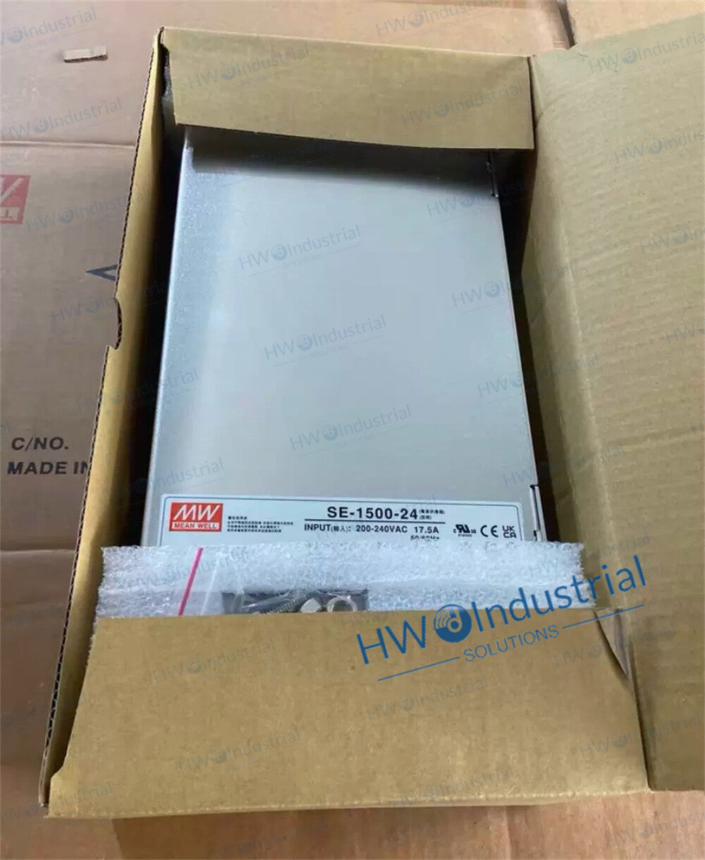 1/piece SE-1500-24 24V 62.5A MEAN WELL Industrial Switching Power Supply