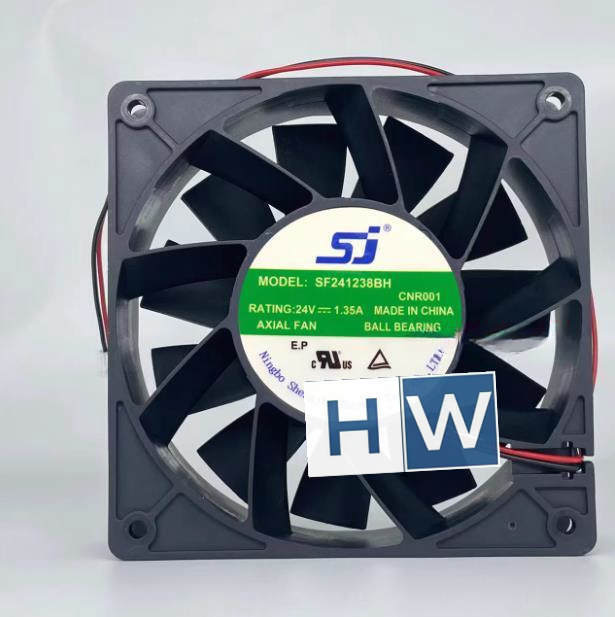 1PC SJ SF241238BH 120* 38MM 12CM 24V 1.35A High Air Volume Inverter Cooling Fan