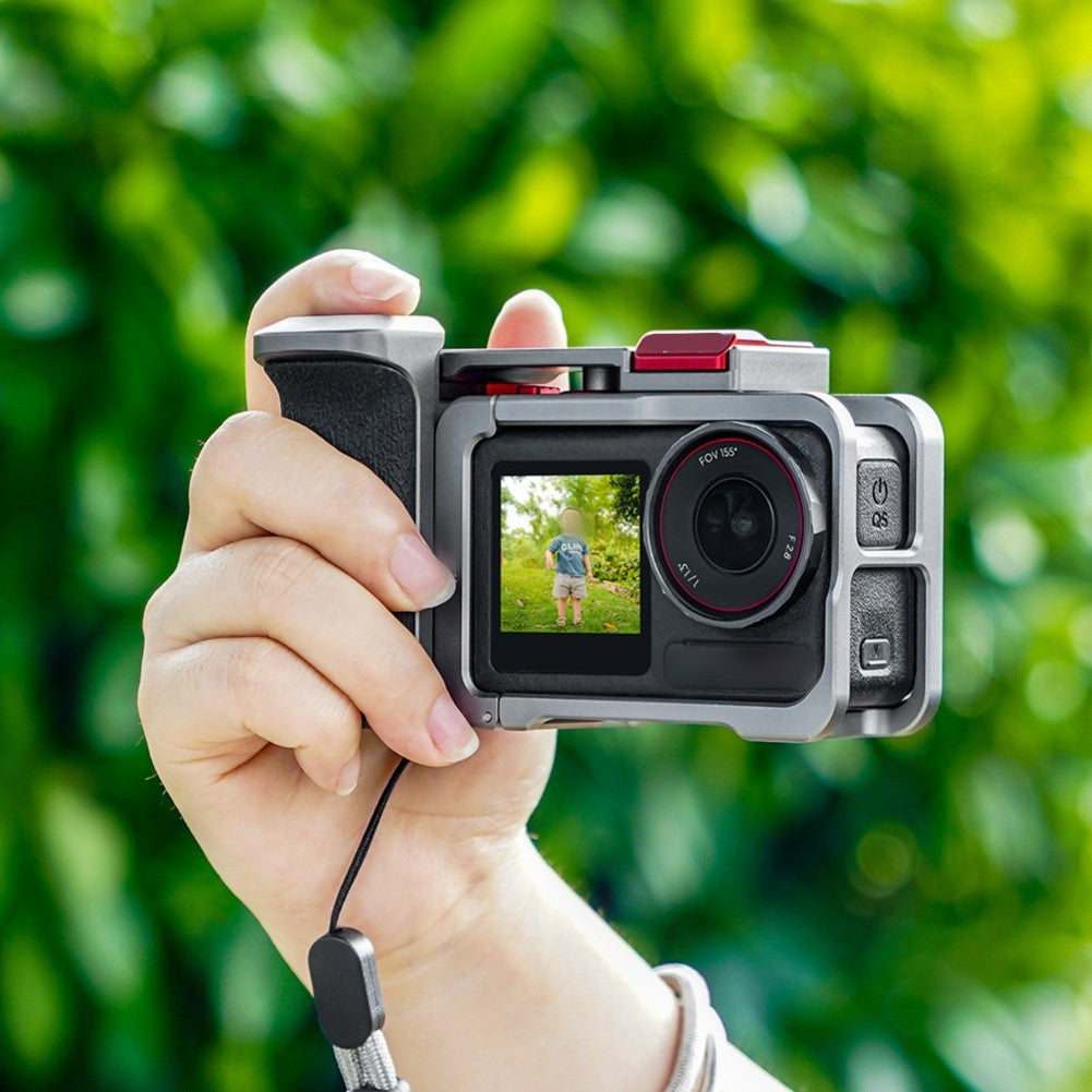 Robust Grip Kit for DJI ACTION 5PRO43 with AntiDrop Holder and Shutter Button