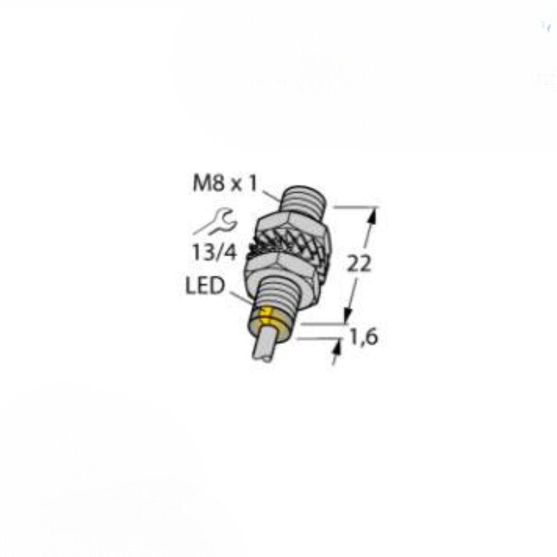 Turck BI2-EG08K-RP6X Proximity Sensor 4669407 20" AOL