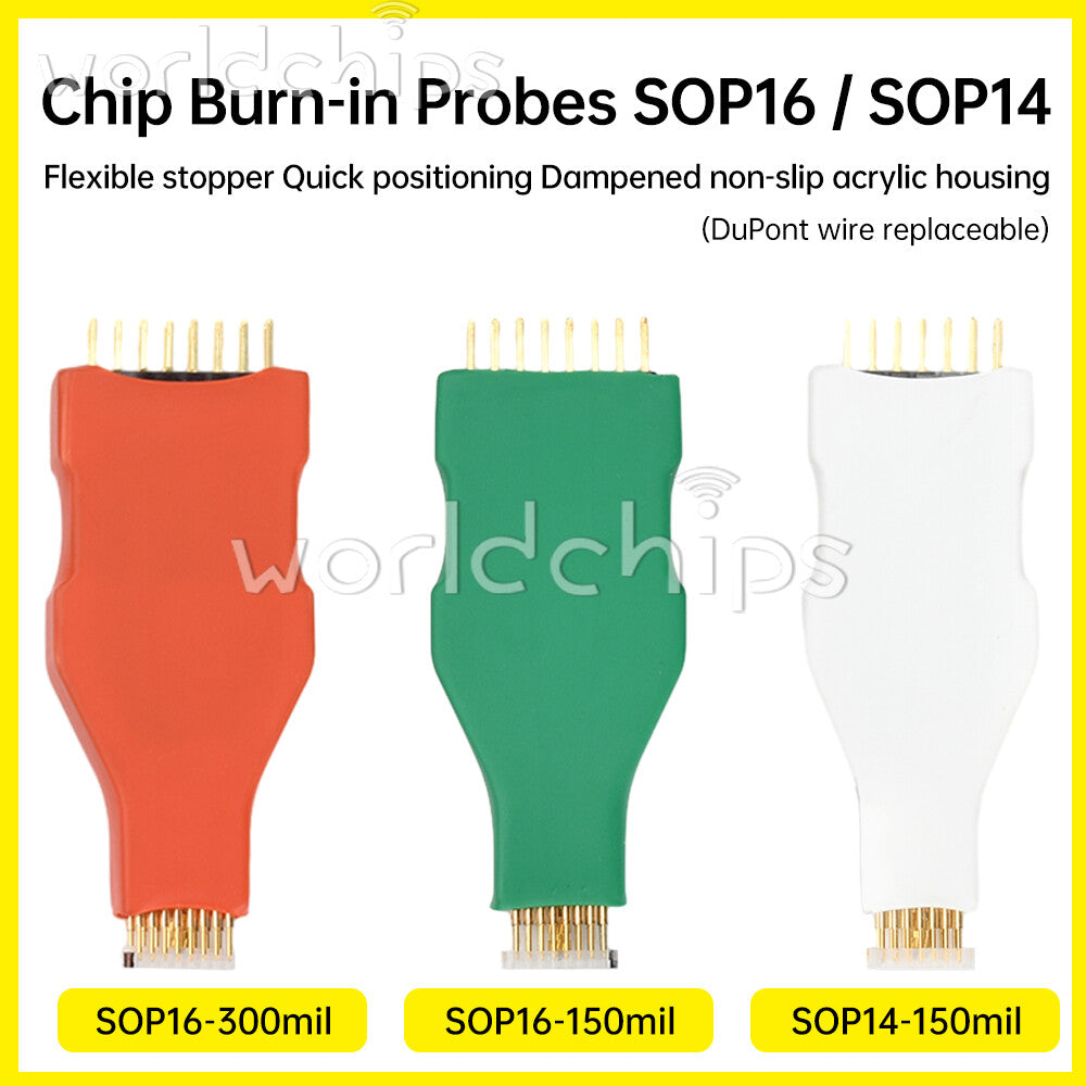 SOP14 SOP16 Chip Download Burn Read Write Test ProbeProgrammer Download Cable
