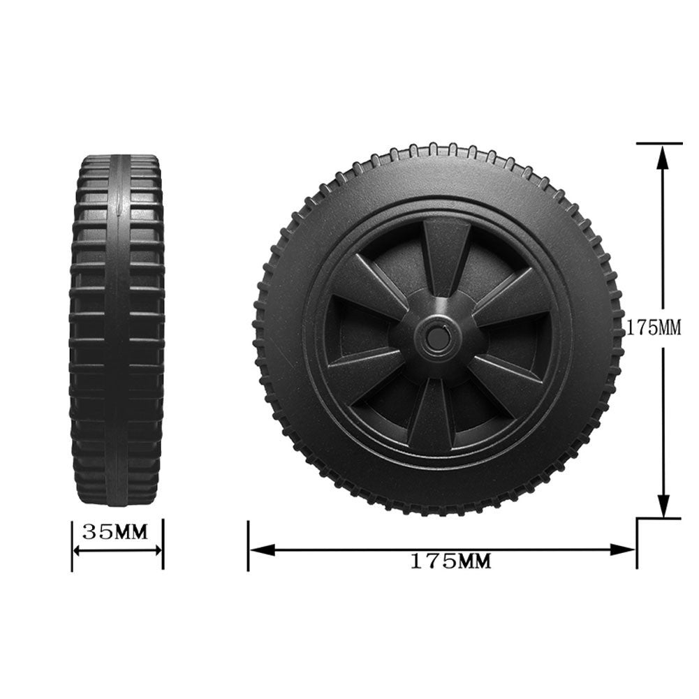2Pcs For Charbroil Grill Wheels 7 Inch Perfect Replacement for Smooth Operation