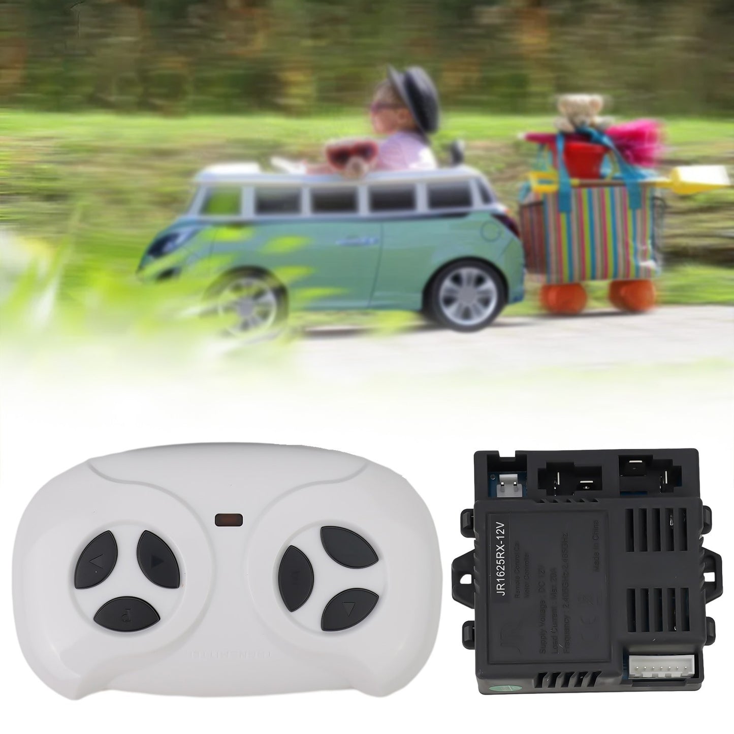 Cutting Edge JR1625RX12V Receiver for Kids Electric Car Remote Control