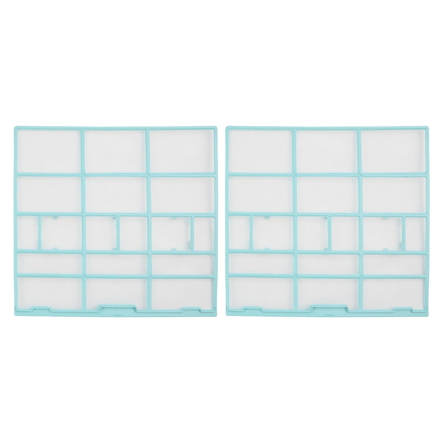 Indoor Unit Air Conditioner Accessories 2pcs Dust Screens for Dust Control