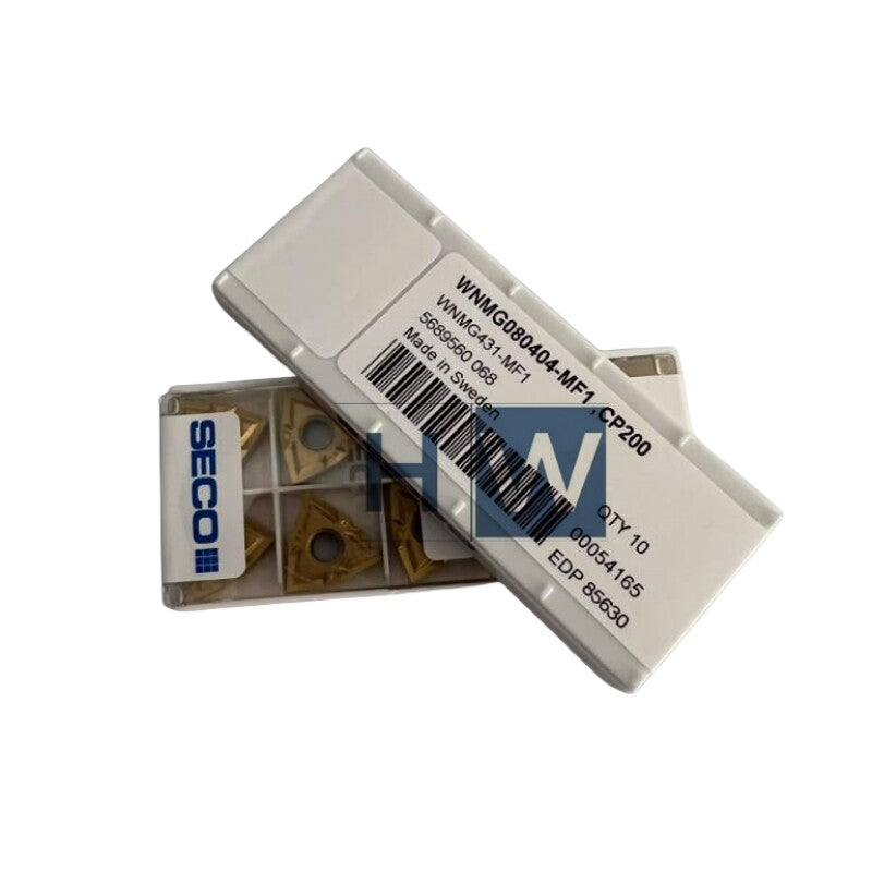 Box/10Pcs CNC Blade Turning Blade WNMG080404-MF1 CP200