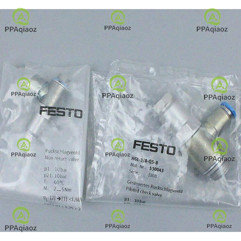 1PC  FESTO HGL-3/8-QS-8 530043 Check Valve Free Shipping