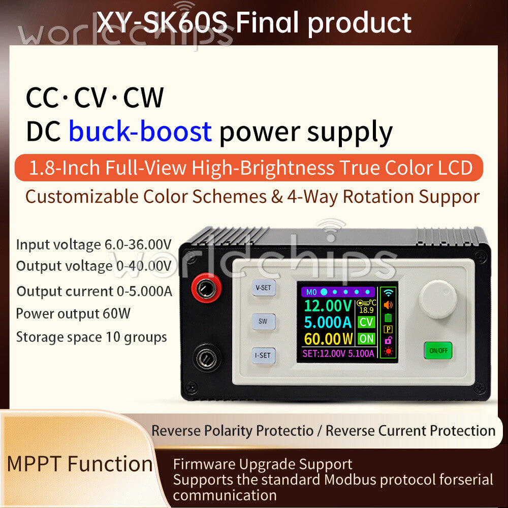 60W/120W/150W CNC Buck-Boost DC Adjustable Voltage Regulator Power Supply Module