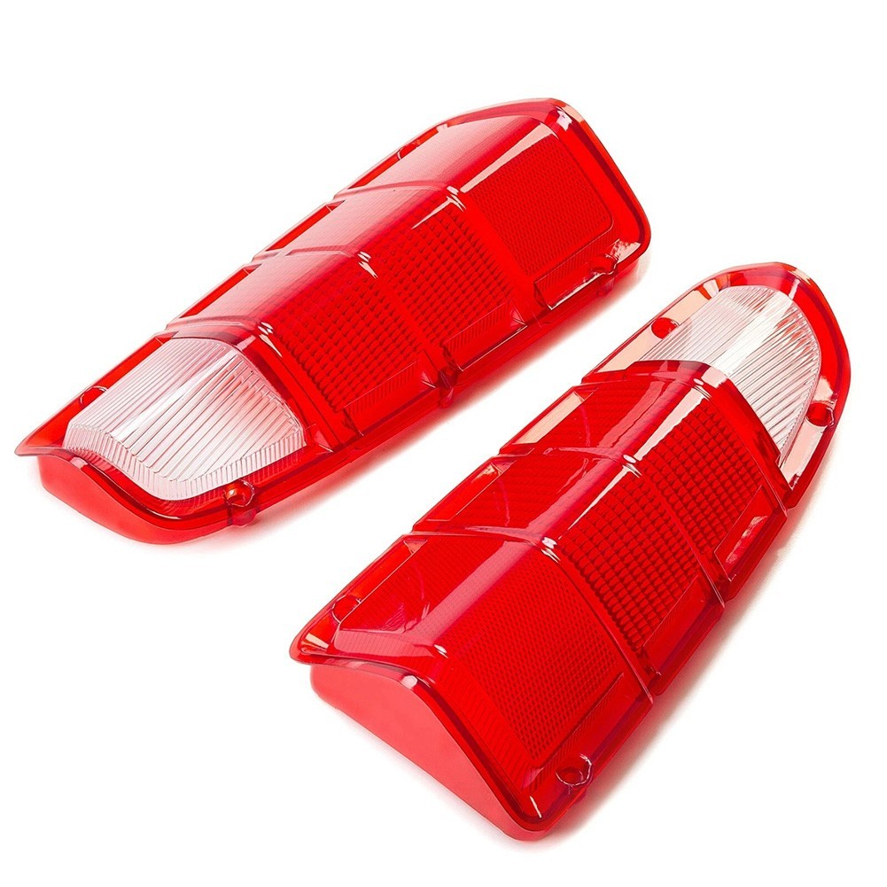 Set of Tail Light Lens LH RH for Dodge Truck and Power Wagon 1972 1980