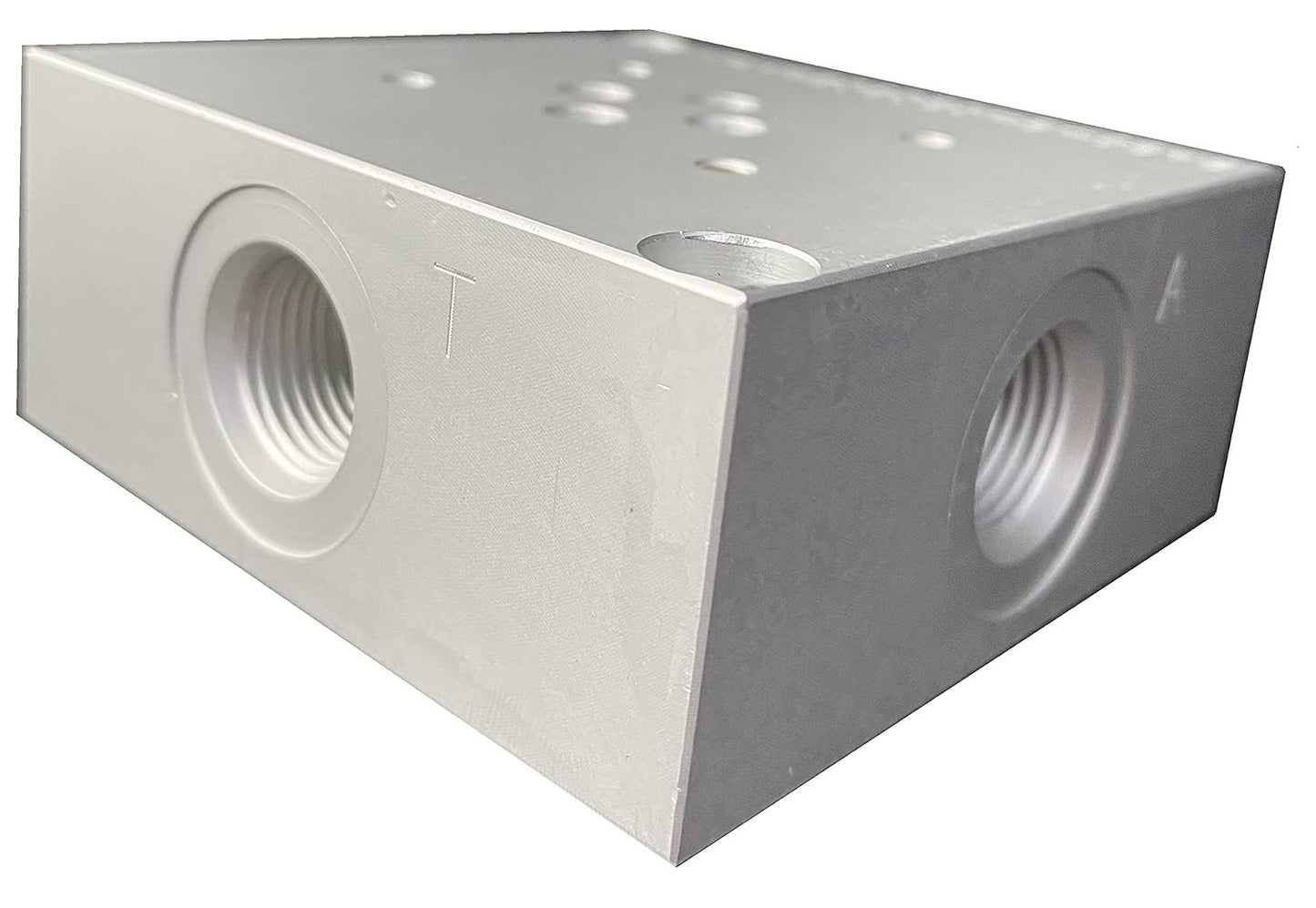 Universal Hydraulic Valve Mounting Sub Plate - D03 NG6, SAE -8 Ports
