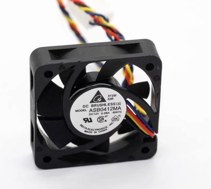 1Pc   Delta 4010 ASB0412MA 12V 0.08A 4CM Switch Heat Dissipation Fan