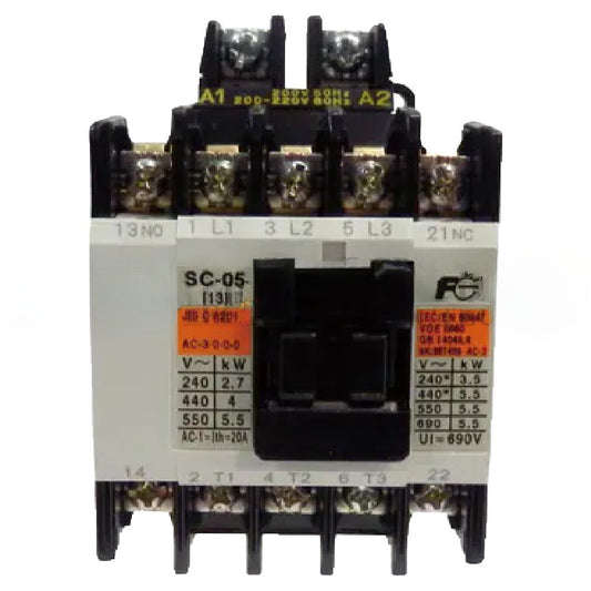 1pcs  Fuji SC-05 Magnetic Contactor AC220V