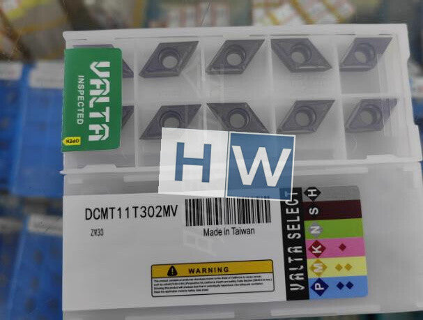 BOx/ 10PCS VALTA Stainless Steel CNC Blade DCMT11T302-MV ZM30