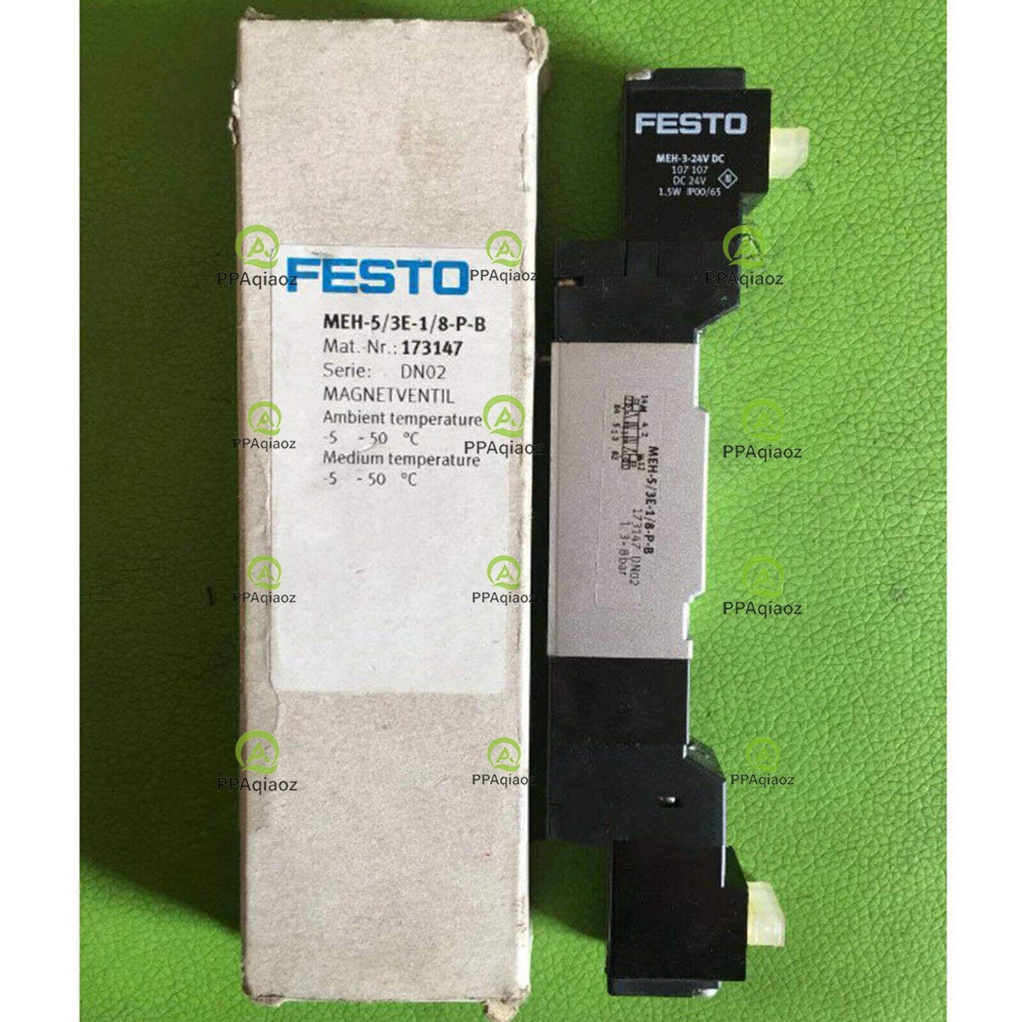 1PC  FESTO MEH-5/3E-1/8-P-B 173147 Solenoid Valve Free Shipping