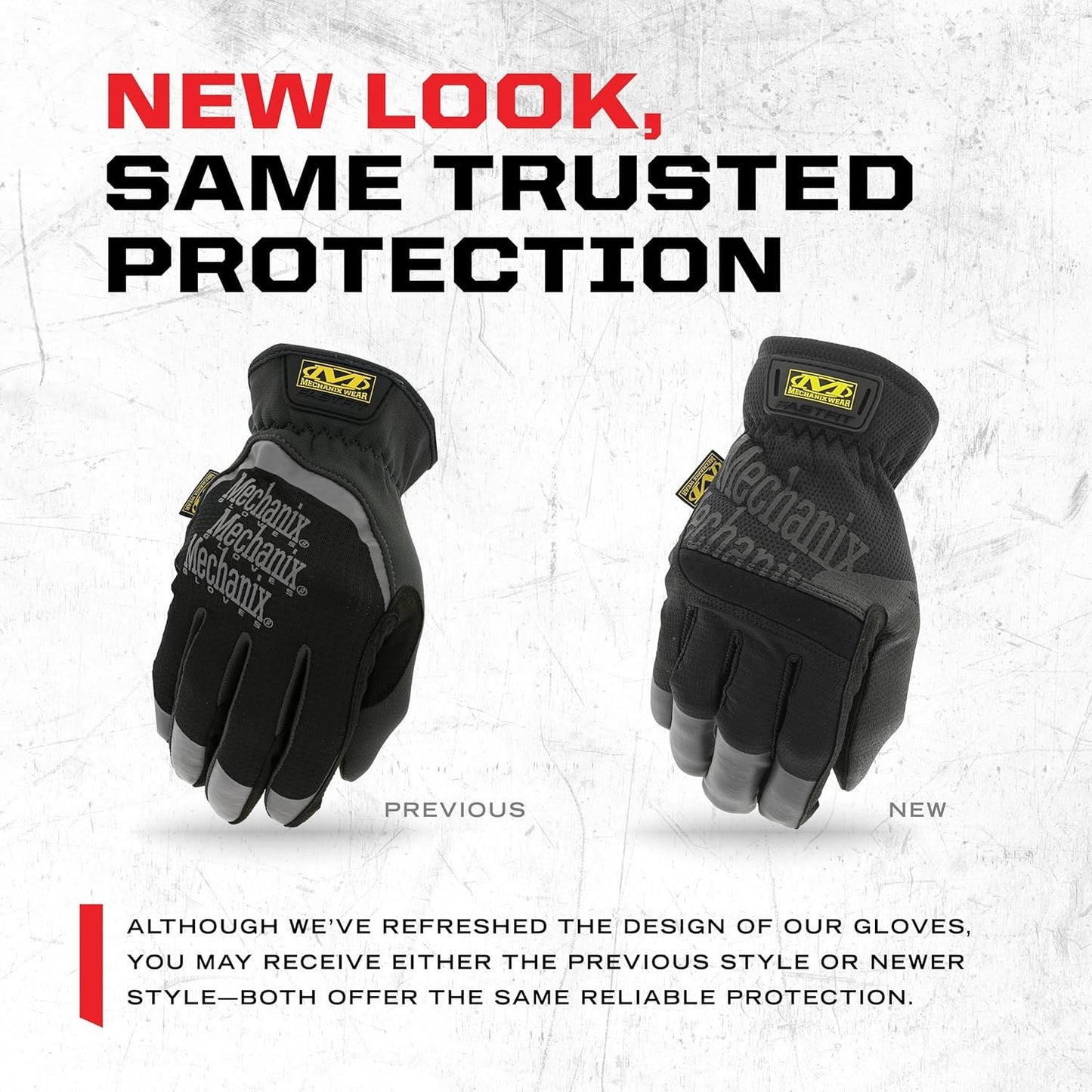 Fastfit Work Gloves - Anti-Slip & Abrasion Resistant Heavy Duty Gloves - Touchsc