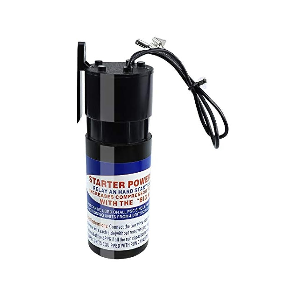 SPP6 Hard Start Capacitor, 115-288VAC, for AC Units 4k-120k BTU